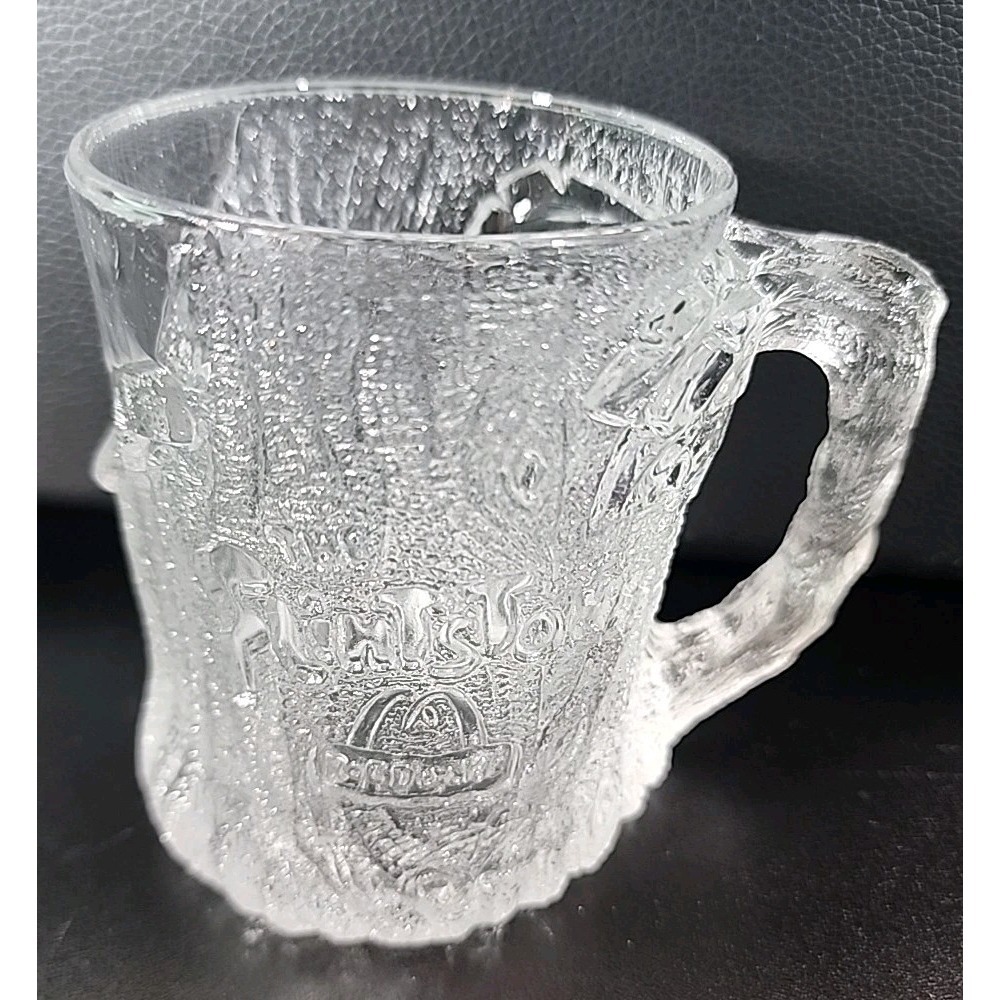 Vintage McDonald's 1993 Flintstones Tree‎ Mendous Collectors Mug glass